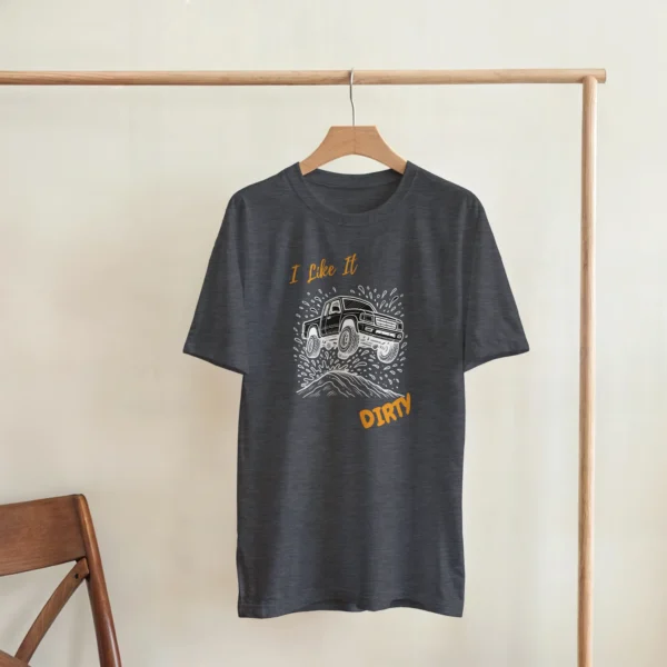 I LIKE IT DIRTY - Heavyweight Unisex Crewneck T-shirt , Gildan 5000