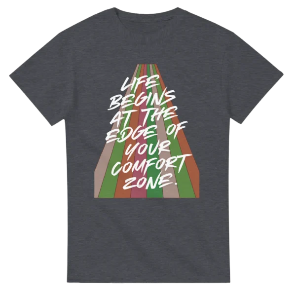Comfort Zone - Heavyweight Unisex Crewneck T-shirt , Gildan 5000