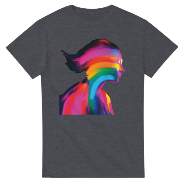Abstract Aura Heavyweight Unisex Crewneck T-shirt , Gildan 5000