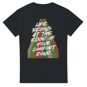 Comfort Zone - Heavyweight Unisex Crewneck T-shirt , Gildan 5000