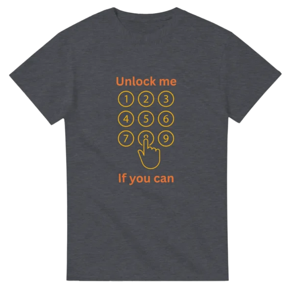 Unlock Me If You Can - Classic Cotton T-Shirt (100 Cotton, Heavyweight Champion)