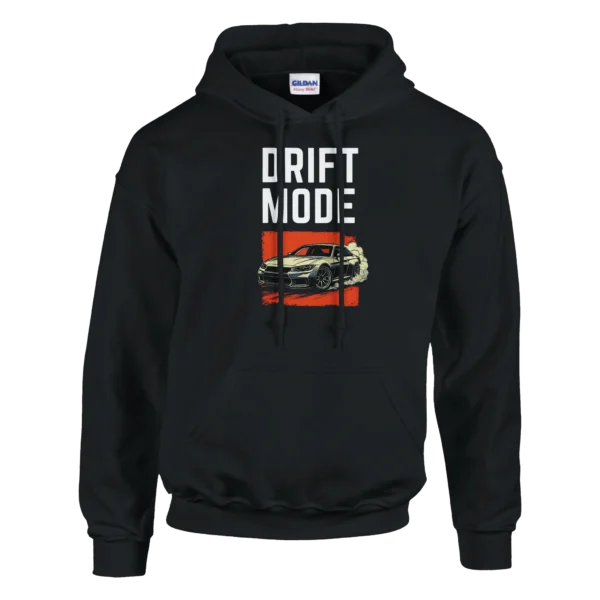 Drifting Speed Machine Unisex Pullover Hoodie , Gilden 18500