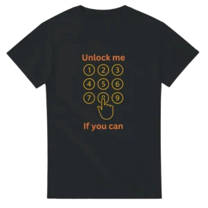 Unlock Me If You Can - Classic Cotton T-Shirt (100 Cotton, Heavyweight Champion)