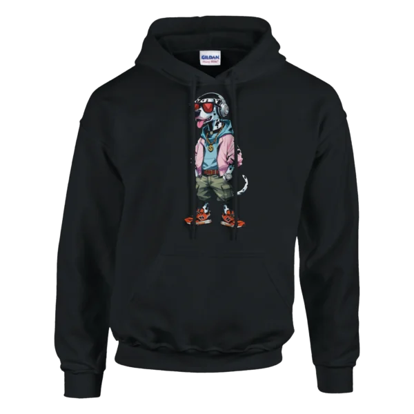 Urban Vibe Dalmatian Classic Unisex Pullover Hoodie , Gildan 18500