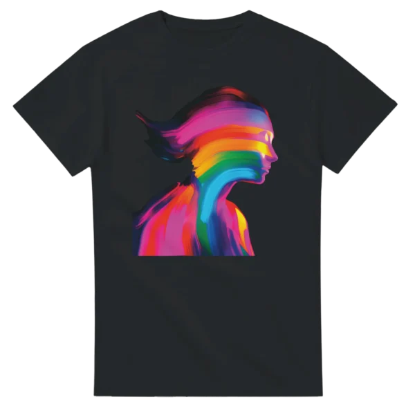 Abstract Aura Heavyweight Unisex Crewneck T-shirt , Gildan 5000