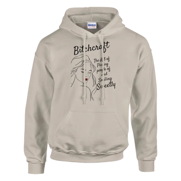 SMILING SWEETLY - Classic Unisex Pullover Hoodie , Gildan 18500