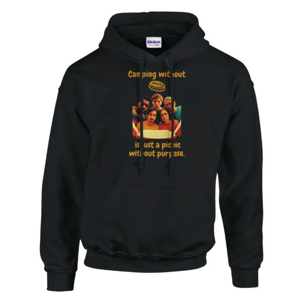 Camping Without Beer Is Just A Picnic Without Purpose Funny Hoodie , Classic Unisex Pullover