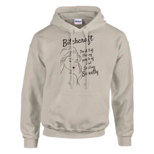 SMILING SWEETLY - Classic Unisex Pullover Hoodie , Gildan 18500