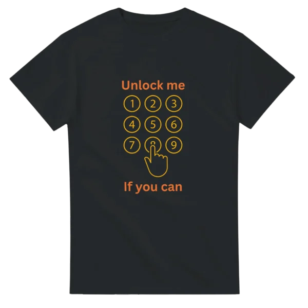 Unlock Me If You Can - Classic Cotton T-Shirt (100 Cotton, Heavyweight Champion)