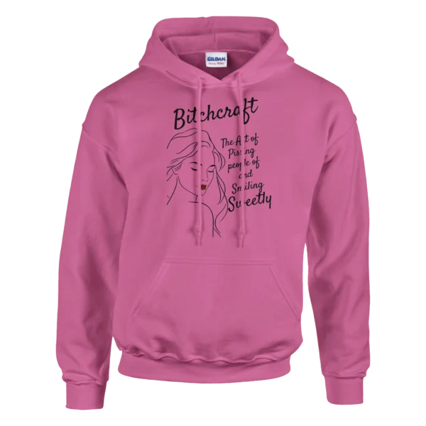 SMILING SWEETLY - Classic Unisex Pullover Hoodie , Gildan 18500