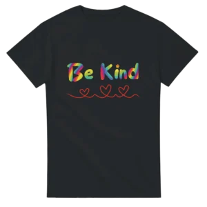 Be Kind - Heavyweight Unisex Crewneck T-shirt , Gildan 5000