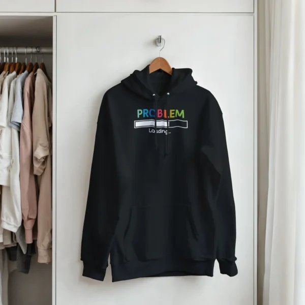 Problem Loading Funny Techie Pullover Hoodie , Vibrant Colors and Comfy Fit